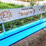 青いベンチができました！フォトギャラリー付♪